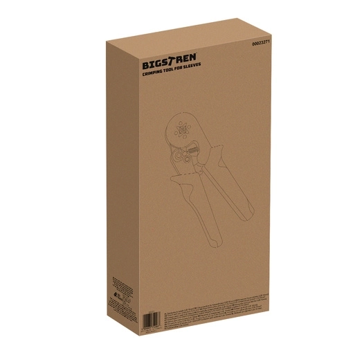 Machine à sertir pour manchons 0,25-10mm2 Bigstren 23271