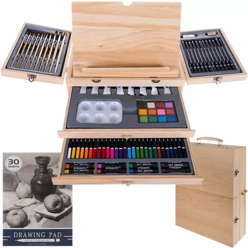 Ensemble de peinture dans une valise 83 pcs. Kruzzel 19179