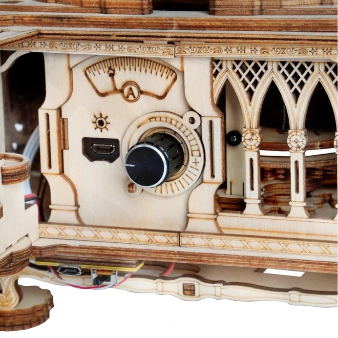 Puzzle 3D en bois Rokr Gramophone classique