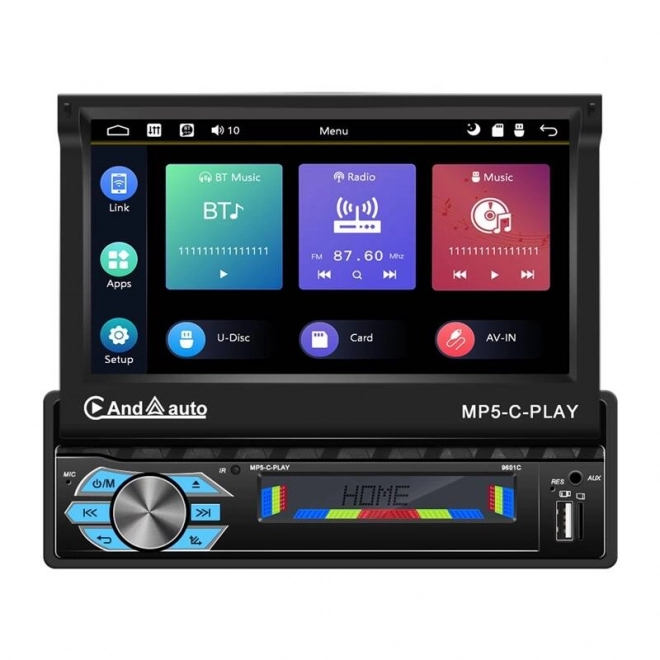 Moniteur de voiture Podofo 7" avec prise en charge de Carplay et Android Auto