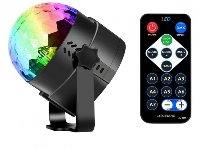 Projecteur disco LED avec effets lumineux RGB
