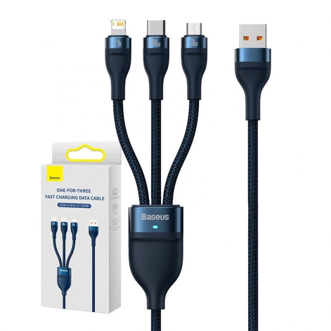 Câble de charge Baseus 3en1 avec charge rapide