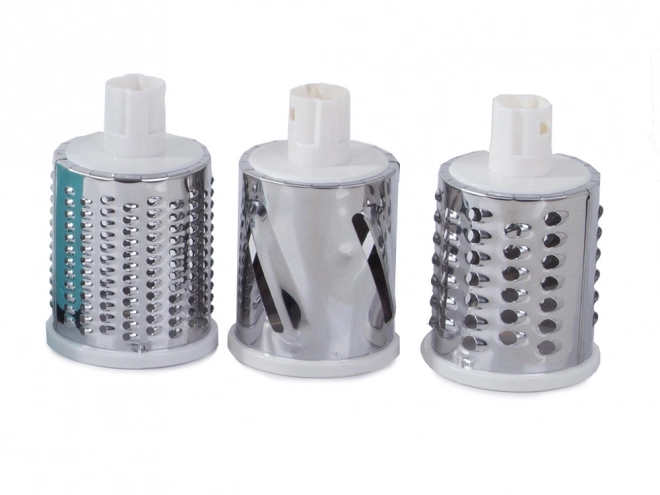Trancheuse de cuisine universelle avec 3 tambours interchangeables