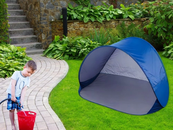 Tente de plage autoportante avec protection UV