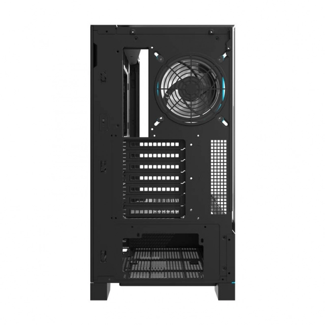 Boîtier d'ordinateur Darkflash DY450 PRO avec ventilateur noir