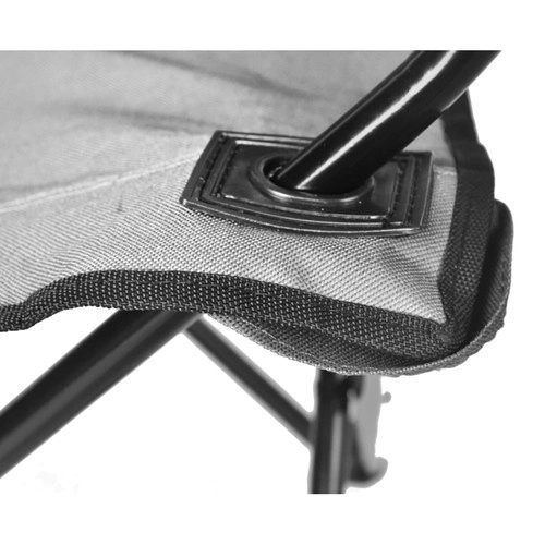 Chaise pliante de pêche / camping - gris