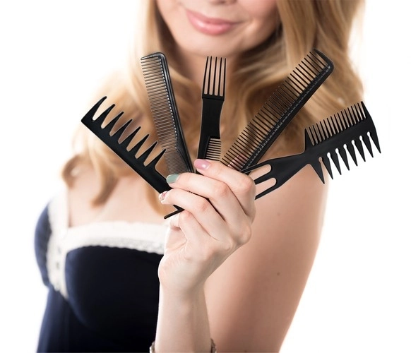 Peignes de coiffure - ensemble de 10 pcs