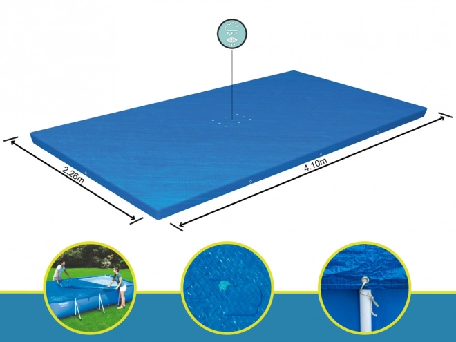 Bestway couverture de piscine 400x211 cm