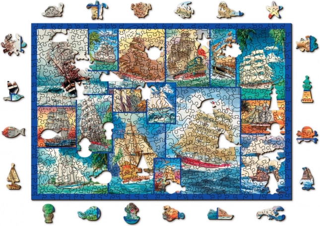 Pièces aux formes uniques