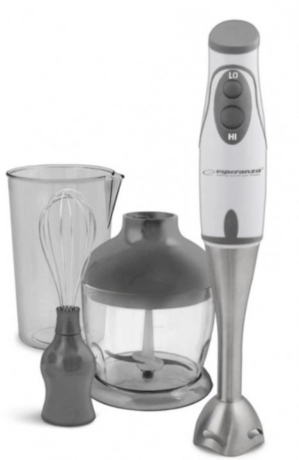 Mixeur manuel Pesto gris