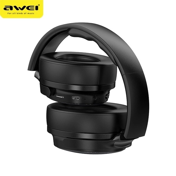 Écouteurs sans fil Bluetooth noir