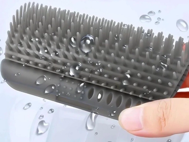 Brosse d'angle pour chats avec herbe à chat