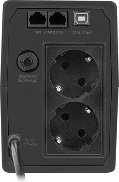 Protection complète avec RJ‑11/RJ‑45 et contre les surcharges