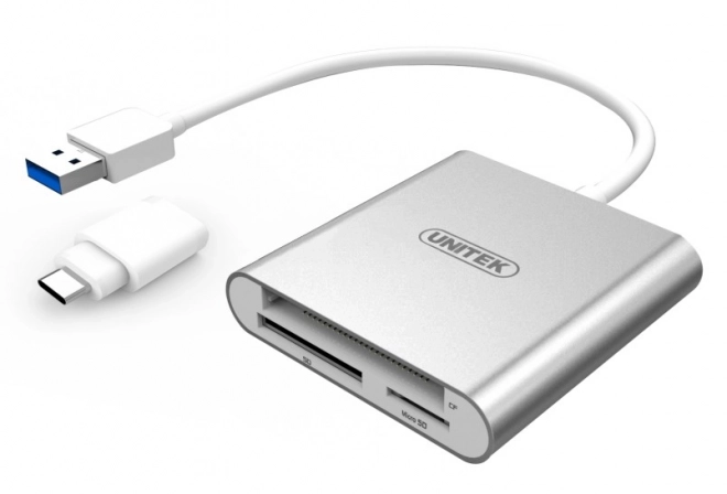 Lecteur de cartes mémoire USB 3.0 + USB TYP-C; Y-9313D