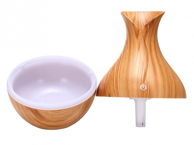 Diffuseur d'arômes et humidificateur d'air avec éclairage RGB et alimentation USB