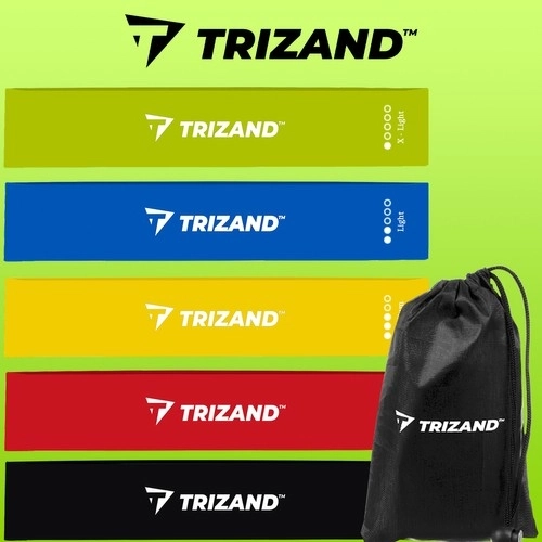 Ensemble de bandes élastiques d'entraînement - 5 pièces Trizand 21955