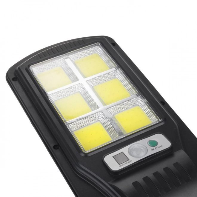 Lampe solaire LED de rue avec capteur et télécommande MCE446
