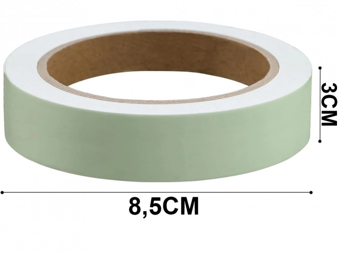 Ruban fluorescent brillant dans l'obscurité 3 m