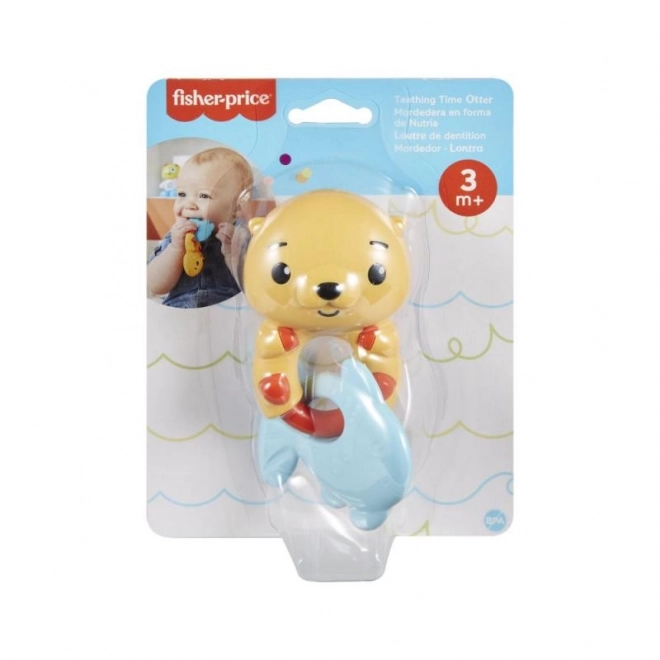Hochet et anneau de dentition Loutre Joyeuse – Loutre