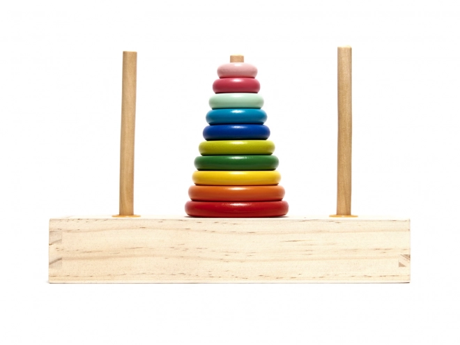 Puzzle en bois pour enfants - Tour de Hanoï