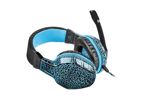 Casque de jeu Hellcat avec éclairage LED