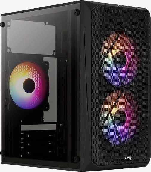Boîtier Mini Tour Noir ARGB USB 3.0