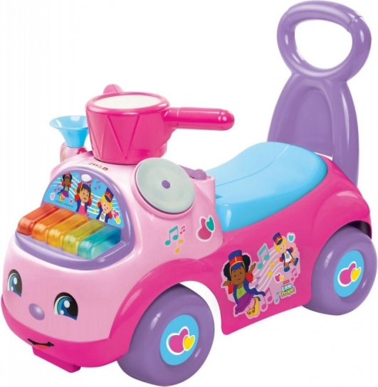 Pousse-pousse Fisher-Price Parade musicale rose