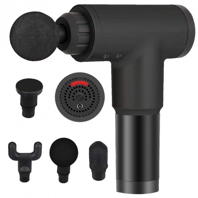 Pistolet de massage sans fil masseur 4 têtes