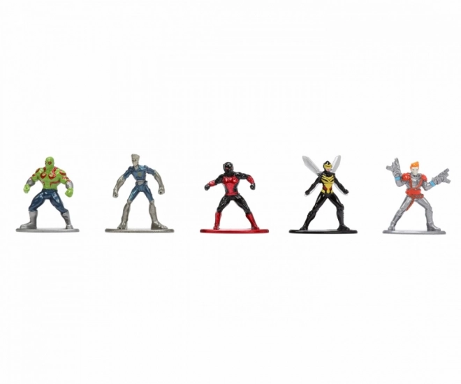 Figurines de collection Nano en métal de Marvel 20 pièces