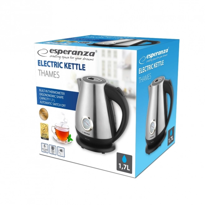 Esperanza EKK029 Thames bouilloire sans fil - 1,7 l