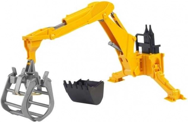 Rétrocaveuse attelée pour tracteur Bruder