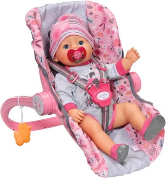 3-en-1 : porte-bébé, siège et balancelle