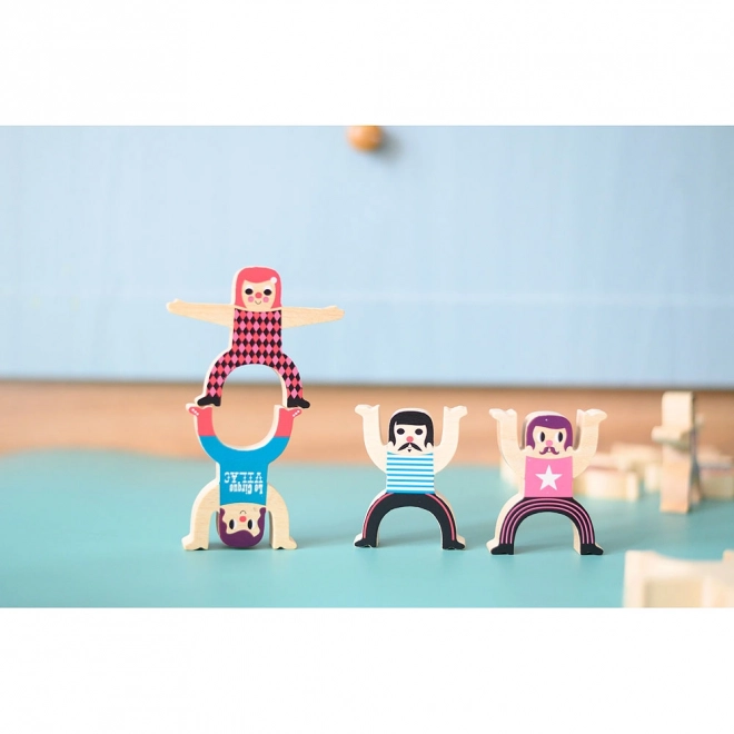 Vilac Figurines en bois acrobates