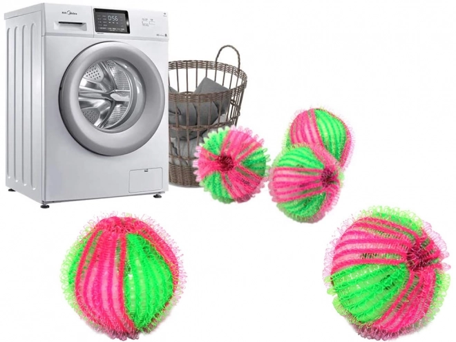 Boules de lavage anti-peluches 6 pièces pour lavage