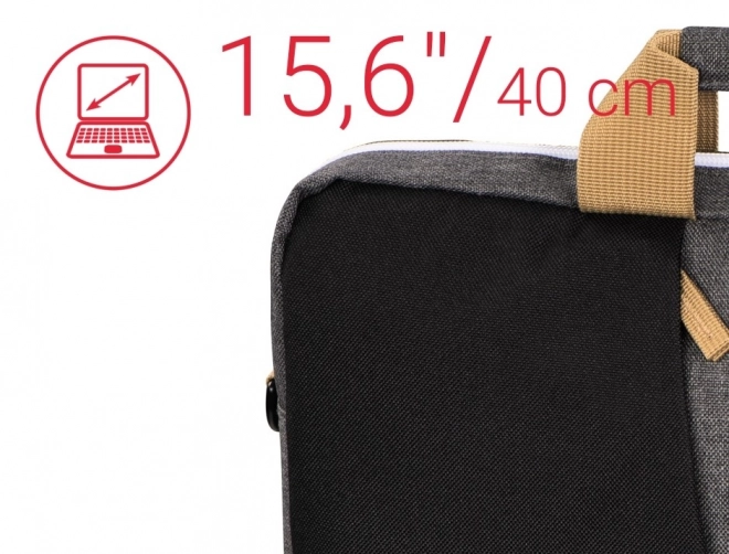 Sacoche pour ordinateur portable Florenz 15,6 pouces noir/gris