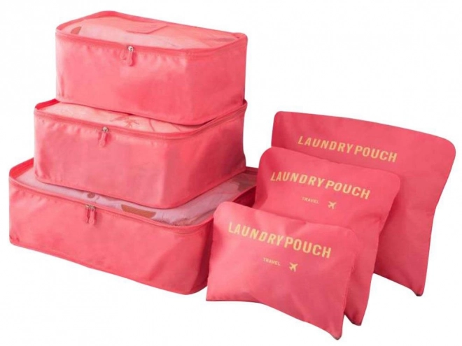 Organisateurs de voyage en filet pour bagage x6