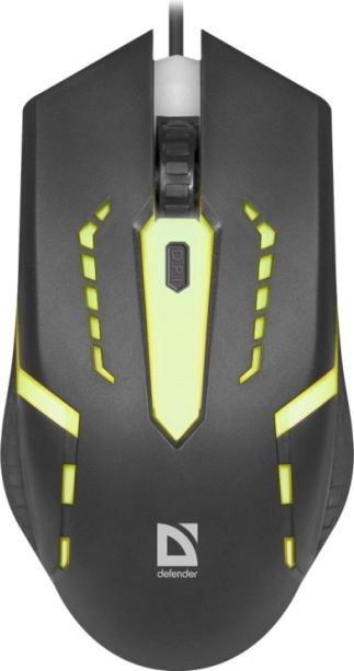 Souris de jeu optique filaire DEFENDER HIT MB-601 avec rétroéclairage