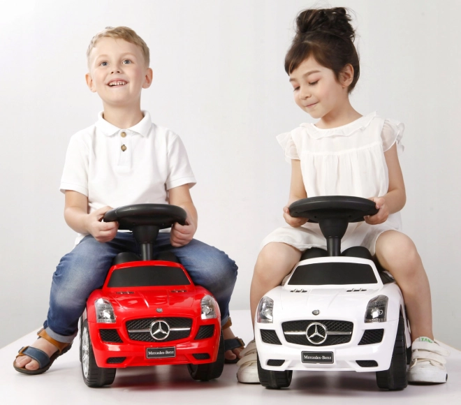 Trottinette Mercedes-Benz SLS AMG blanche