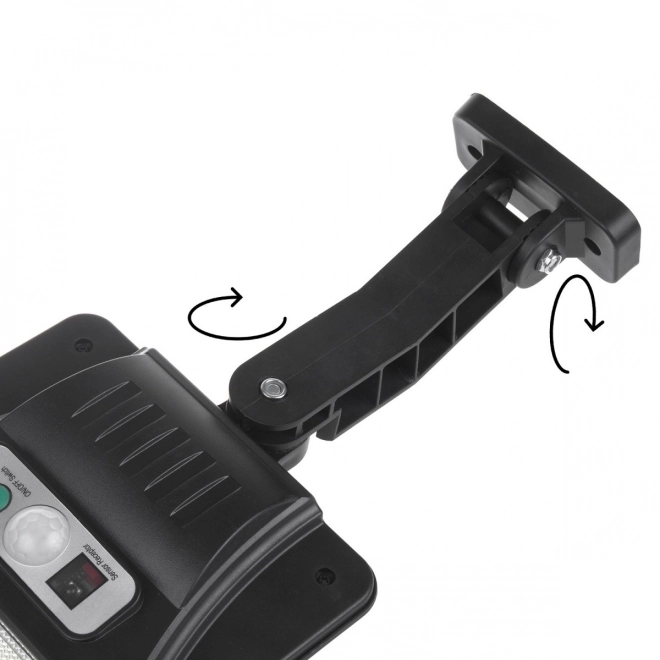 Lampe solaire LED de rue avec capteur et télécommande MCE446