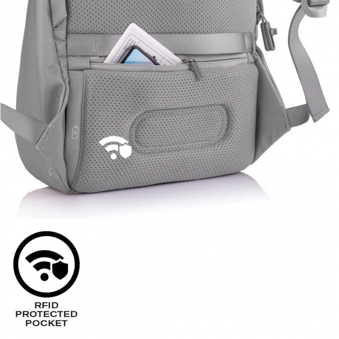 Sac à dos anti-vol Bobby Soft gris