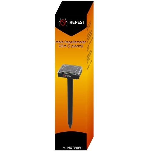 Répulsif solaire contre les taupes - 2 pcs