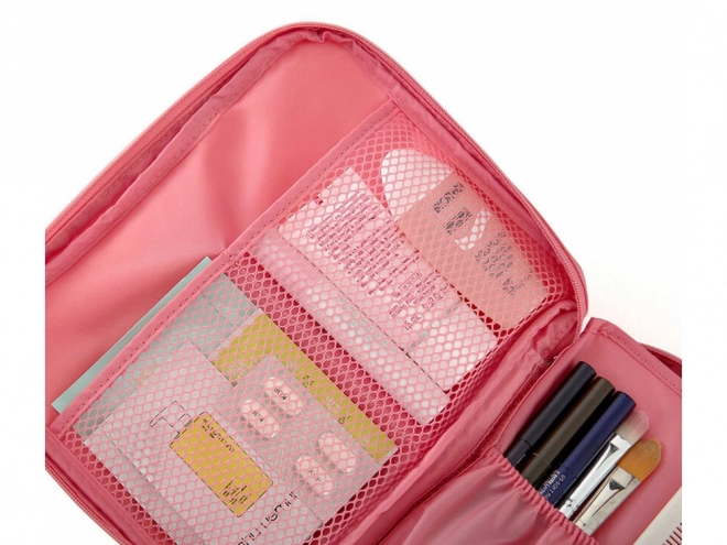 Sac de voyage cosmétique - saumon