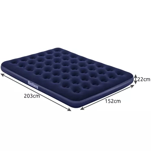 Matelas velours pour deux personnes Bestway Pavillo
