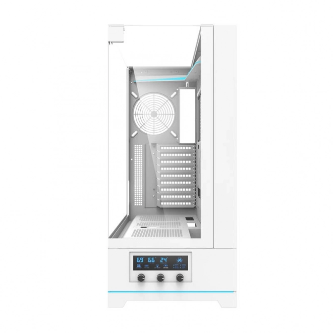 Boîtier de PC Darkflash DY450L blanc