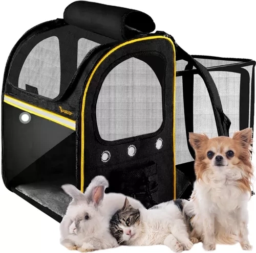 Sac à dos de transport Purlov pour chats et chiens