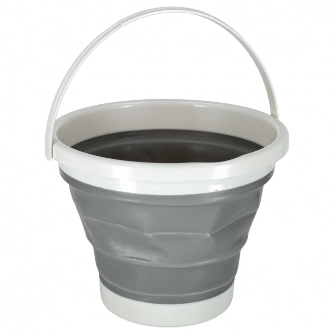 Seau de camping en silicone pliable 10L