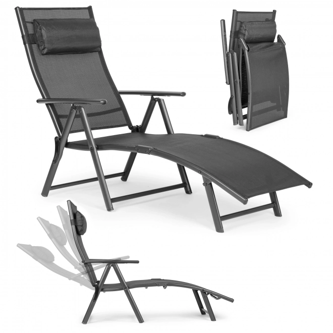 Chaise longue de jardin pliante avec dossier réglable de MultiGarden