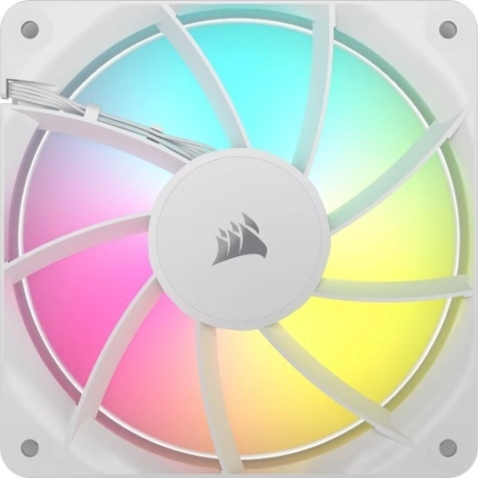 Ensemble de trois ventilateurs ARGB RS120 Blanc 120mm