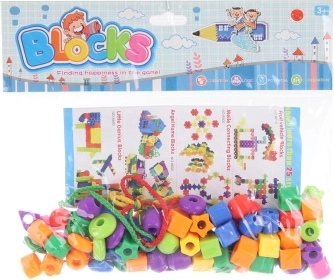 Perles à enfiler pour enfants