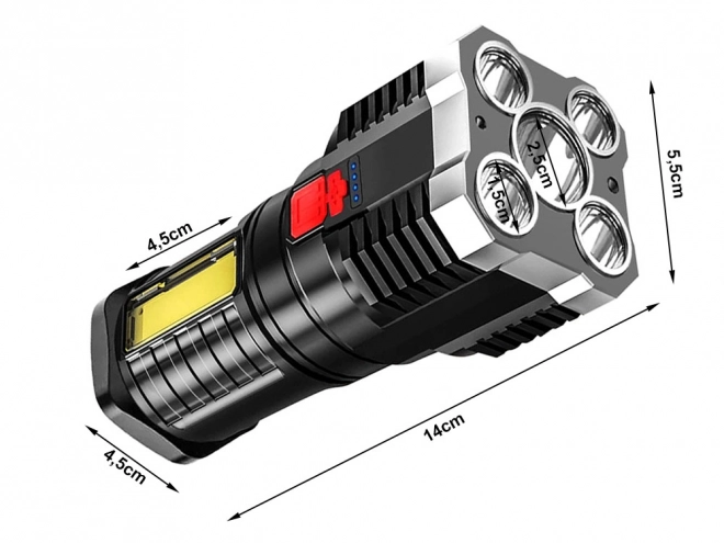 Projecteur LED rechargeable de camping